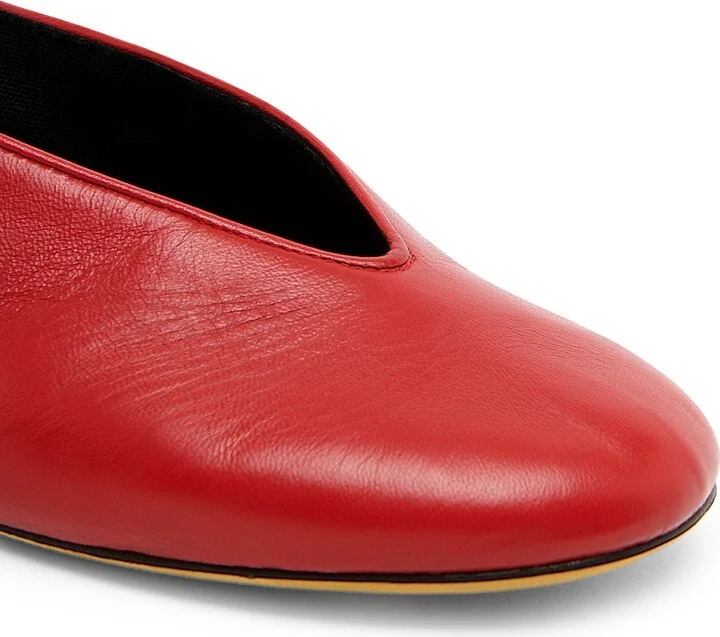 Women's Duck Leather Flats - Black - Size 6.5 - Image 9