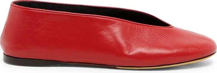 Women's Duck Leather Flats - Black - Size 6.5 - Image 10