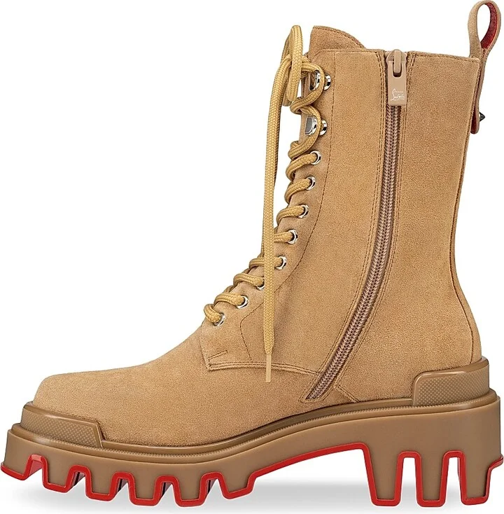 Women's Dune Trott Alta Calf Leather Boots - Brown - Size 5.5 - Image 4