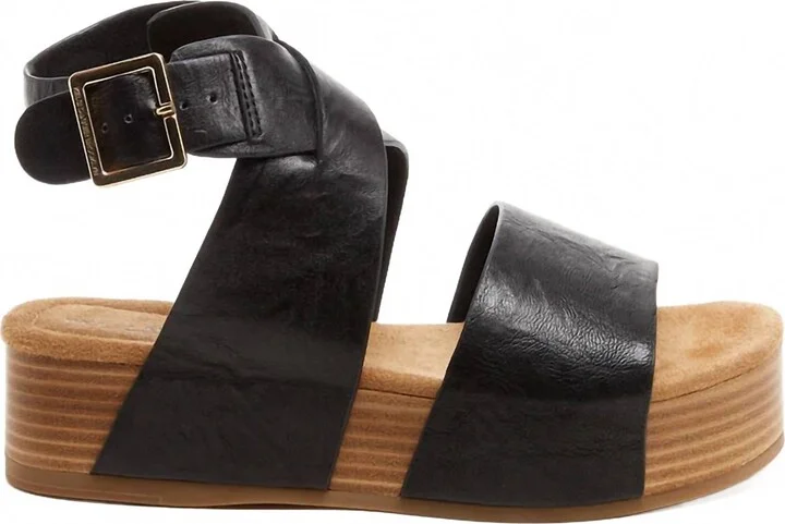 Women's Dunes Ankle Platform In Black