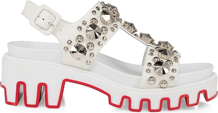 Women's Duni Extazza Sandals - Bianco - Size 5