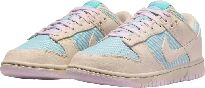 Women's Dunk Low Heat Wave Sneakers In Multi Color/sanddrift/dusty Cactus