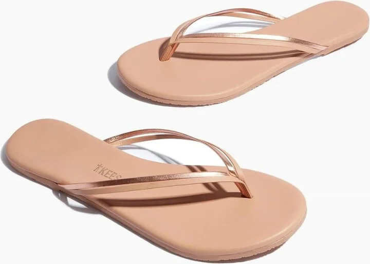Women's Duos Flip Flop In Sparkling Rose