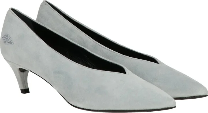 Womens Dusty Blue Pump