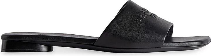 Women's Duty Free Flat Sandals - Black - Size 5