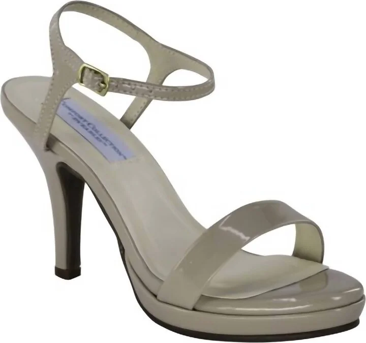 Women's Dyeables Aurora Patent Heel In Nude