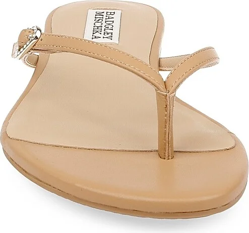 Women's Dynah Leather Slide Sandals - Reed - Size 5.5 - Image 4