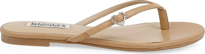 Women's Dynah Leather Slide Sandals - Reed - Size 5.5