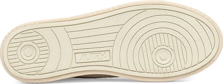 Women's EaseKnit Leather Low-Top Sneakers - White Ivory - Size 5 - Image 5