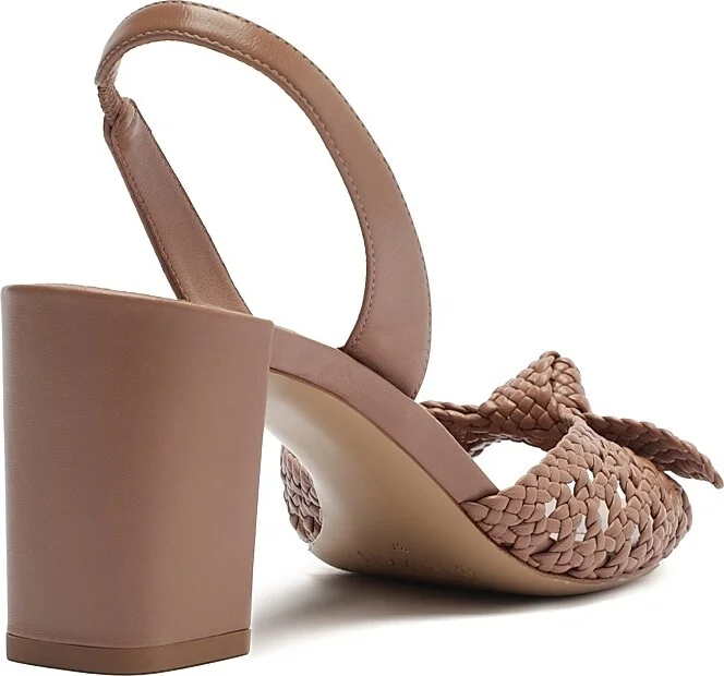 Women's Easy Clarita 75MM Leather Sandals - Roma - Size 7 - Image 4