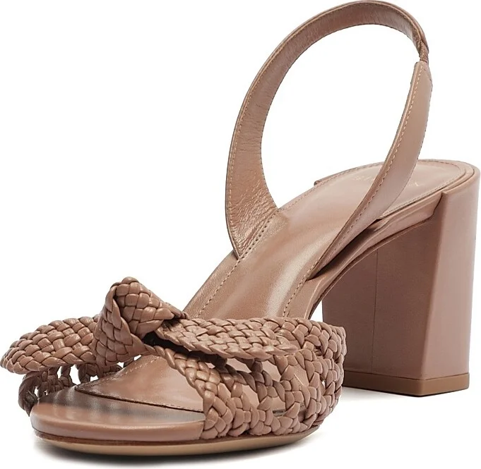 Women's Easy Clarita 75MM Leather Sandals - Roma - Size 7 - Image 6
