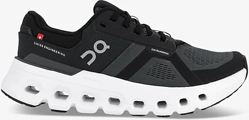 Womens Eclipse Black F Cloudrunner 2 Mesh Low-Top Trainers Eur 41 / 8 Uk Women