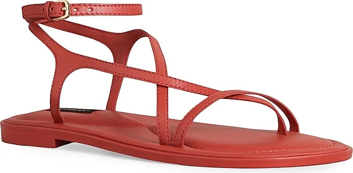 Women's Edna Leather Sandals - Cherry - Size 6 - Image 2