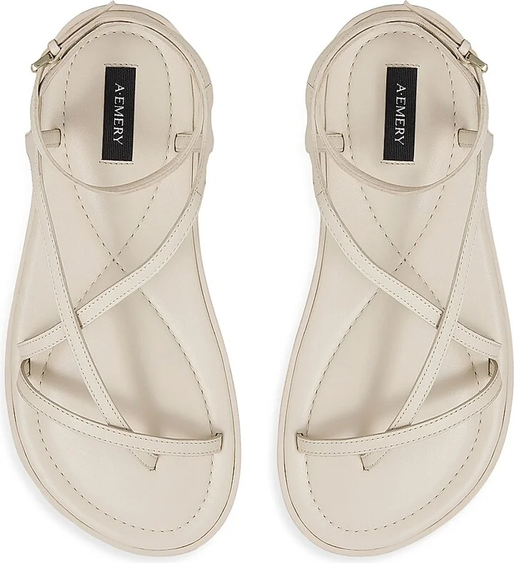 Women's Edna Leather Sandals - Cherry - Size 6 - Image 6