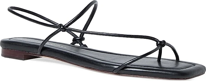 Women's Eleanor Strappy Leather Sandals - Black - Size 11 - Image 2