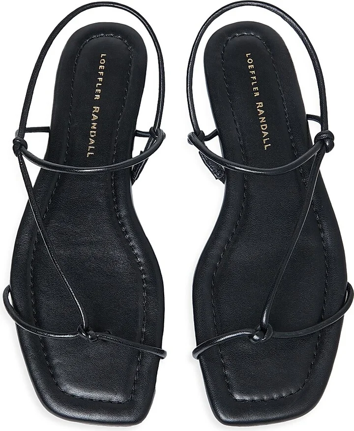 Women's Eleanor Strappy Leather Sandals - Black - Size 11 - Image 3
