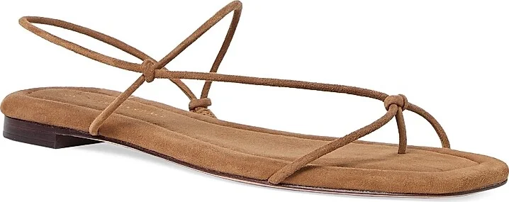 Women's Eleanor Strappy Suede Sandals - Cacao - Size 11 - Image 2