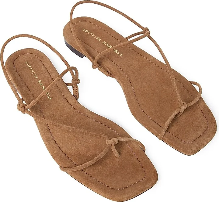 Women's Eleanor Strappy Suede Sandals - Cacao - Size 11 - Image 4