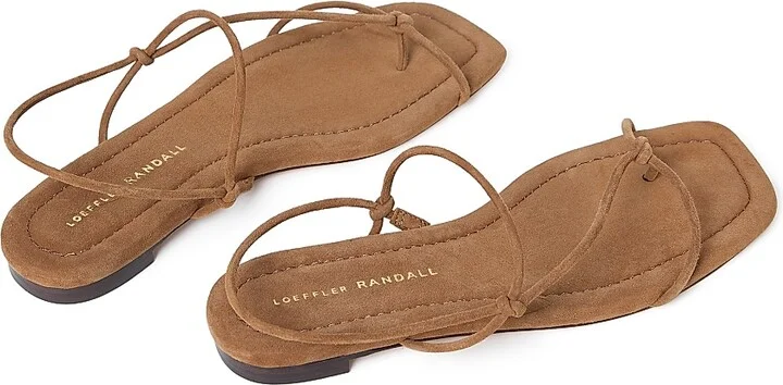Women's Eleanor Strappy Suede Sandals - Cacao - Size 11 - Image 5