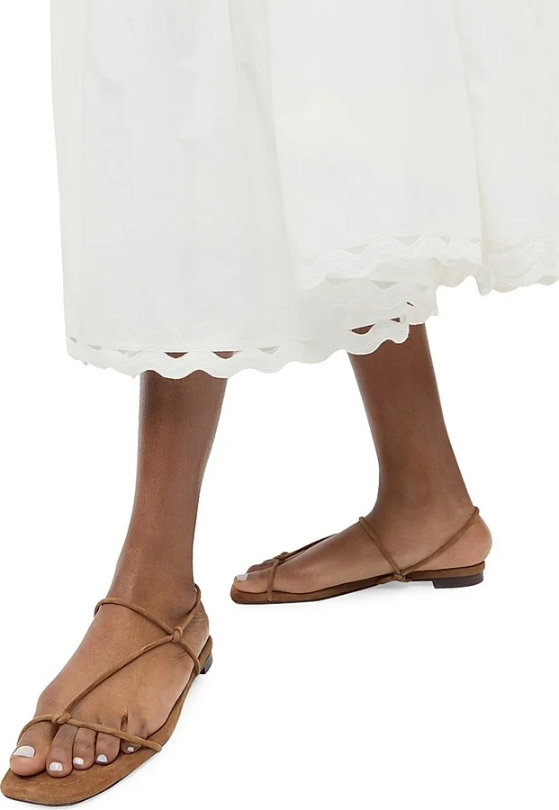 Women's Eleanor Strappy Suede Sandals - Cacao - Size 11 - Image 6