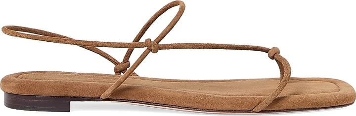 Women's Eleanor Strappy Suede Sandals - Cacao - Size 11