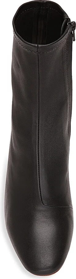 Women's Elise Leather Ankle Boots - Black - Size 5 - Image 2
