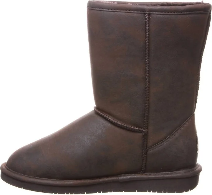 Women'S Elle Short Fashion Boots In Chocolate Ii