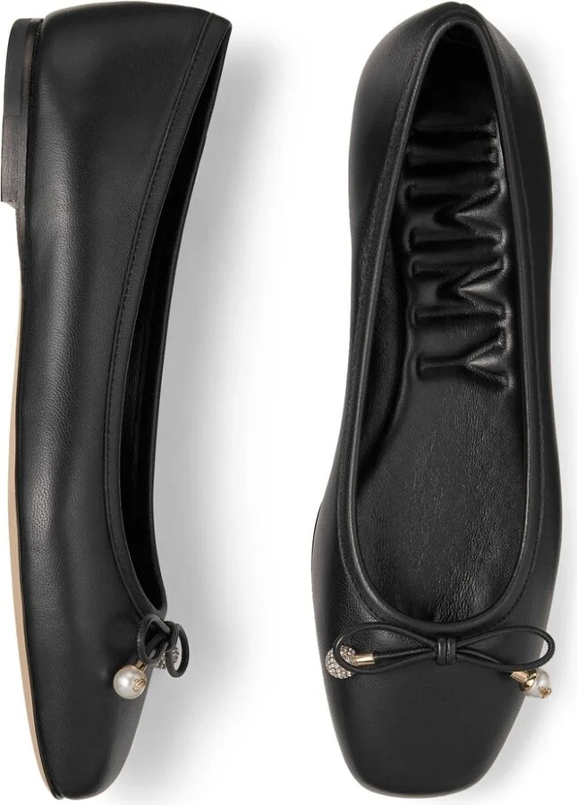 Women's Elme Flat With Pearl Embellishment - Image 3
