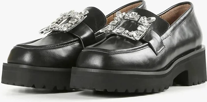 Women's Elton Lugg Loafer In Black