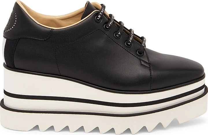 Women's Elyse Platform Sneakers - Black - Size 5