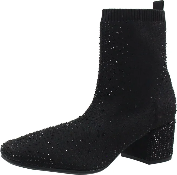 Womens Embellished Chelsea Boots