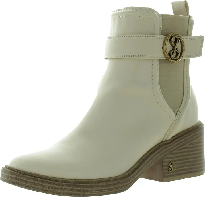 Womens Embellished Man Made Mid-Calf Boots