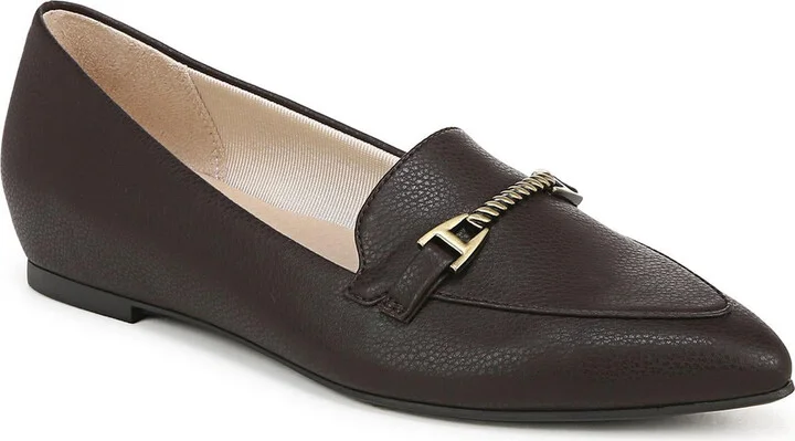Womens Embellished Manmade Loafers