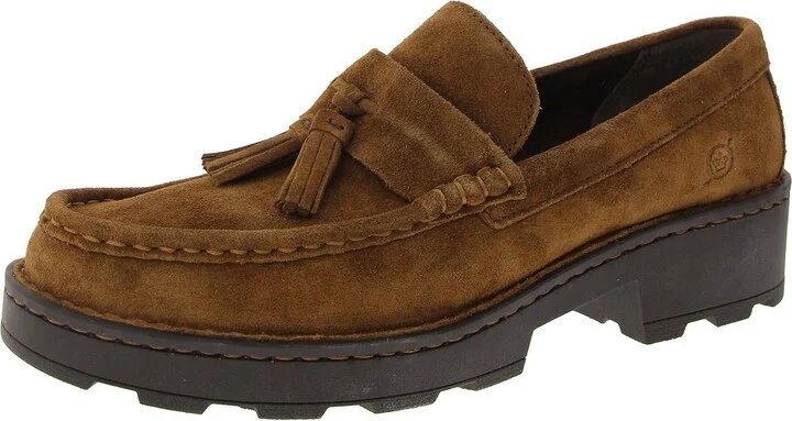 Womens Embellished Manmade Moccasins