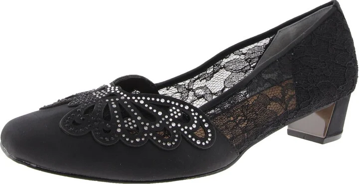 Womens Embellished Pumps