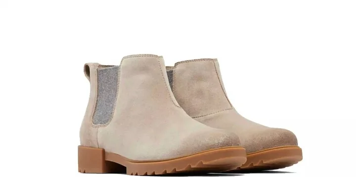 Women'S Emelie Ii Chelsea Fashion Boots In Omega Taupe, Gum 10