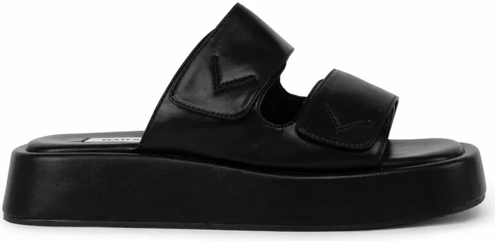 Women's Emie Vegan Platform Sandals In Black