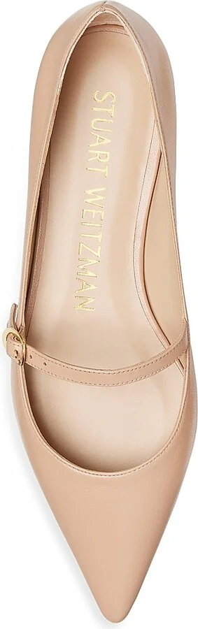 Women's Emilia Leather Mary Jane Ballet Flats - Adobe - Size 6 - Image 5