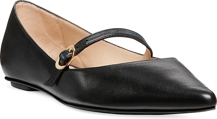 Women's Emilia Leather Mary Jane Ballet Flats - Adobe - Size 6 - Image 6