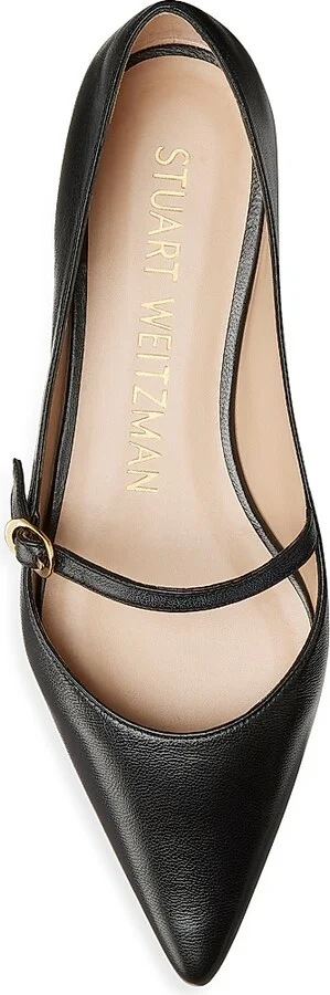 Women's Emilia Leather Mary Jane Ballet Flats - Adobe - Size 6 - Image 9