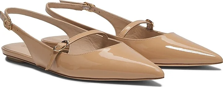 Women's Emilia Leather Mary Janes - Adobe - Size 10 - Image 2