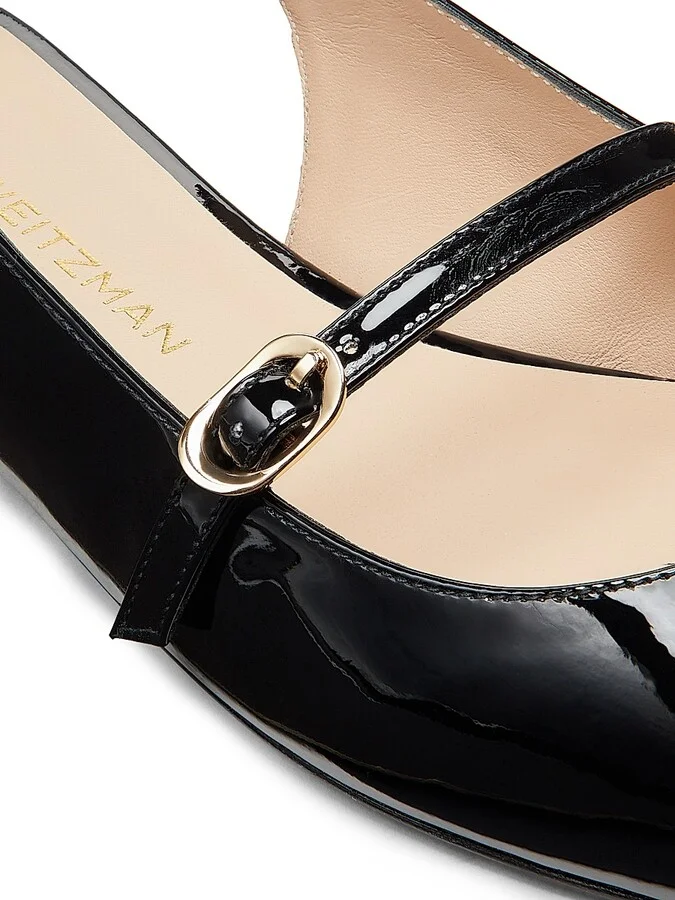 Women's Emilia Leather Mary Janes - Adobe - Size 10 - Image 10