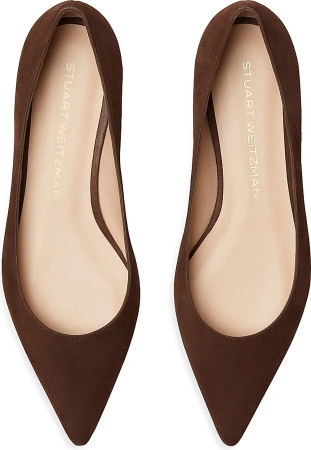 Women's Emilia Suede Flats - Black - Size 5 - Image 8