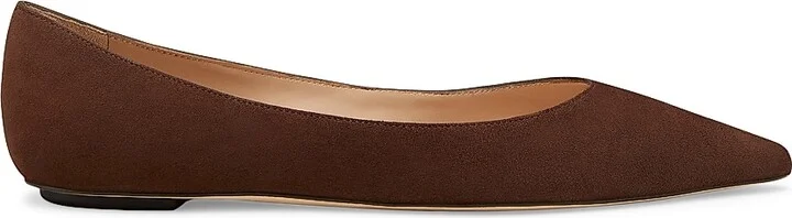 Women's Emilia Suede Flats - Black - Size 5 - Image 9