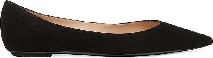 Women's Emilia Suede Flats - Black - Size 5