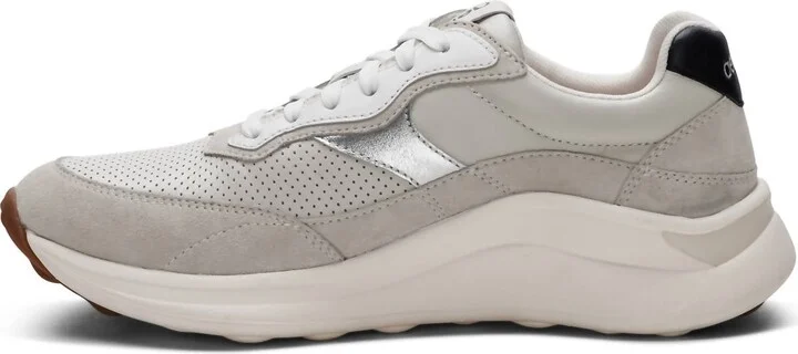 Women's Emily Lace Up Sneakers In Chalk