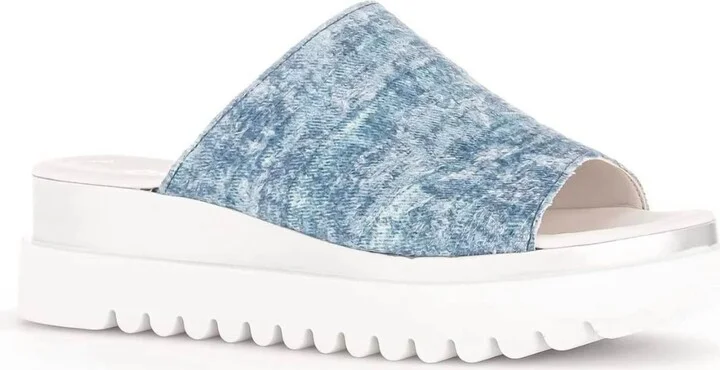 Women's Emily Rose Denim Platform In Blue