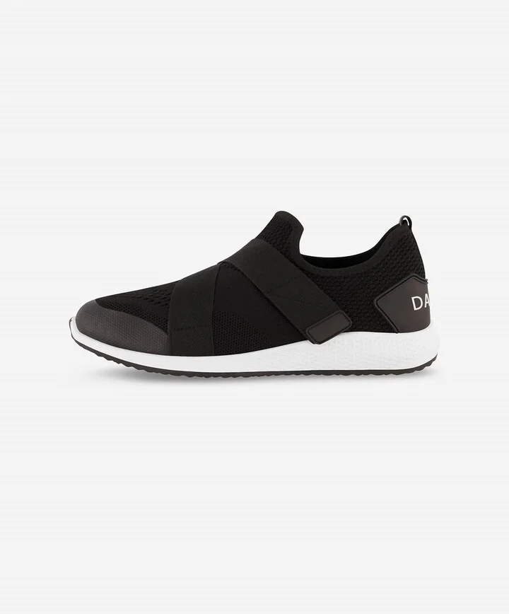 Women's Encourage Strap Sneaker In Black