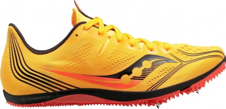 Women's Endorphin 3 Spike Shoes In Vizigold / Vizired