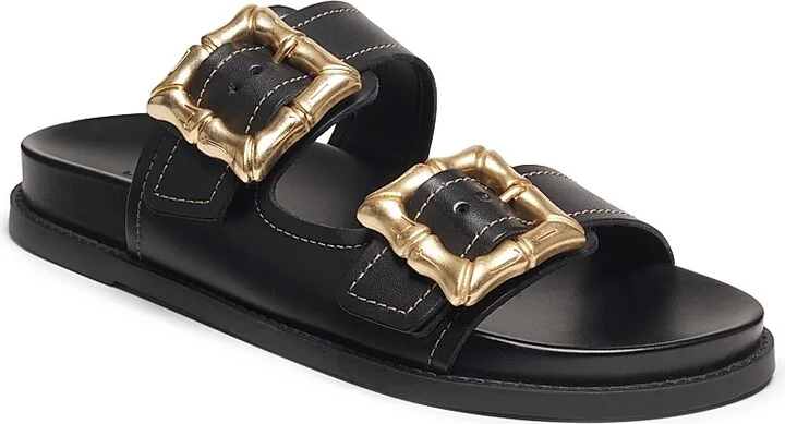 Women's Enola Sporty Leather Sandals - New Wood - Size 5.5 - Image 7